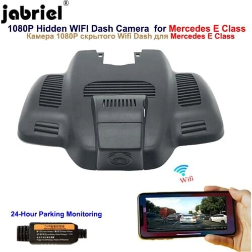 Jabriel Hidden Wifi 1080P Dash cam car camera for Mercedes benz E200 E220d E300 E320 E350 AMG GT 50 53 63s 4matic 2016 2019 2020