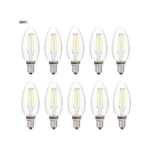 IWHD 2w Bombilla Vintage Light Bulb Retro Lamp Filament Bulbs Edison Bulb Lamp Ampoule Industrial Decoration