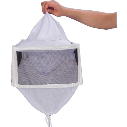 1pcs Beekeeping Equipment White Beekeeping Cap for Anti Bee Hat Beekeepers Accessories Professional Beekeeping Tools Supply