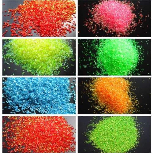 2 mm Translucence Aurora Polaris Effect Nail Glitter Nail Art Rainbow Fish Scale Iridescent Colors Shifting Flakes Craft Glitter