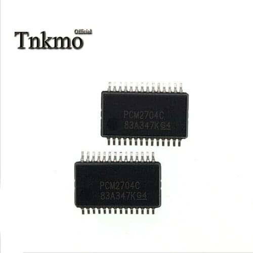 5PCS 10PCS PCM2704CDBR SSOP-28 PCM2704CDB SSOP28 PCM2704C PCM2704 2704 Audio decoding chip New and original