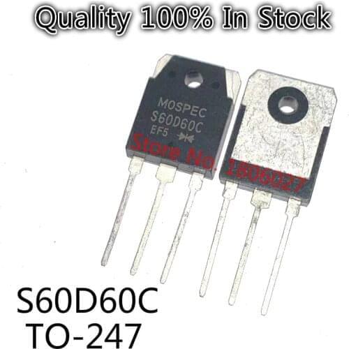 5PCS/lot S60D60C TO-247 60V 60A Spot hot sale
