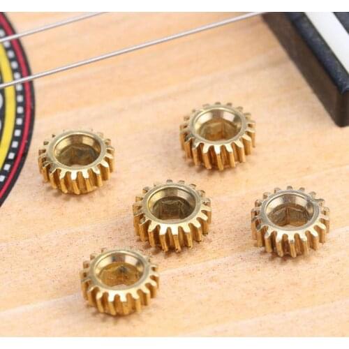 6pcs Tuners Tuning Pegs Machine Heads Mount Hex Hole Ratio 1/18 Gears for Guitar Instrument Tool Accessories Wholesale