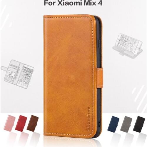 Flip Cover For Xiaomi Mix 4 Business Case Leather Luxury With Magnet Wallet Case For Xiaomi Mix 4 Phone Cover