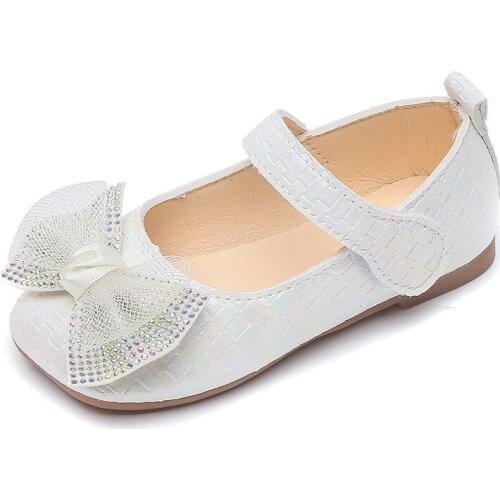 CNFSNJ Kids Girls spring autumn With bow Fashion Sneaker Children Baby Casual Sport princess Cute Shoes in stock 21-30