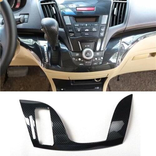 For Honda Odyssey 2009-2014 Left Hand Drive Car Gear Shift Panel Cover Trim Sticker Interior Car Styling Moldings