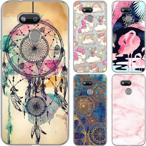 For HTC D12S Mobile Shell for HTC Desire12S Mobile Phone Set Pudding Set Creative Painted TPU Soft Shell