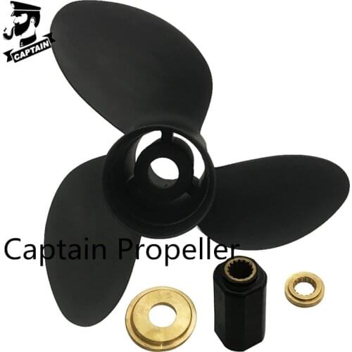 Captain Propeller Fit Evinrude&Johnson Outboard Engines 90-300HP Aluminum 15 Tooth Spline RH 14 1/4x21 765189