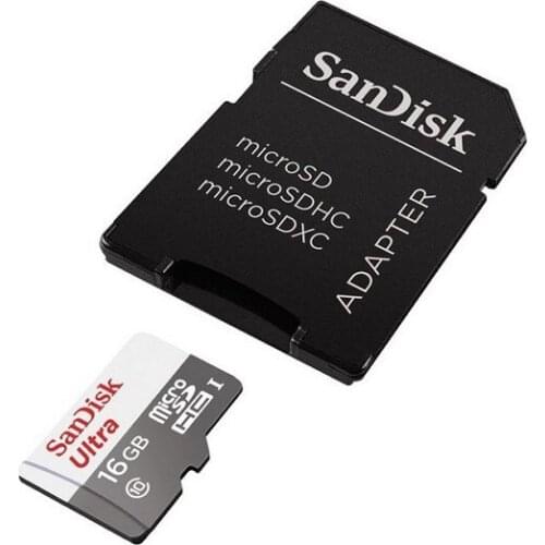 Micro SD Memory Card with Adaptor SanDisk SDSQUNS-GN3MA C10 48 MB/s