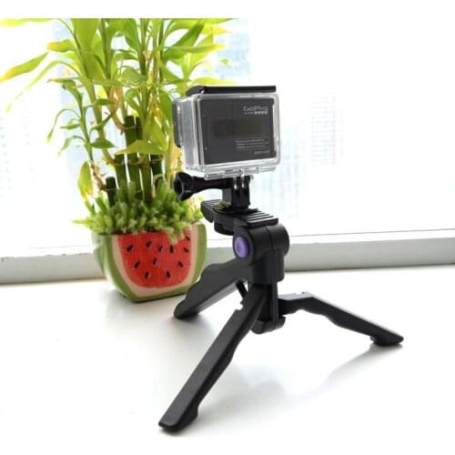 SHOOT Lightweight Tripod For GoPro Hero 5 4 3+ 3 SJCAM SJ4000 Tripod Stand Xiaomi Yi 4K DC DSLR SLR Camera