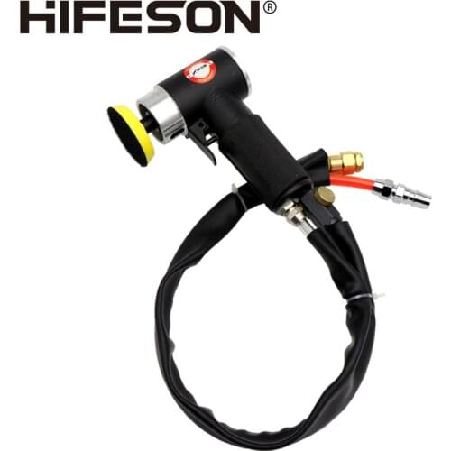 HIFESON Mini Pneumatic Angle Sander Grinding SY3 Mach Polishing Machine Air Sanding Angle Tools for Car Polisher Concentric
