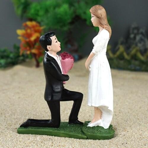 Sandbox simulation psychology sandbox suit sandbox court toy hand made ornament character model romantic proposal