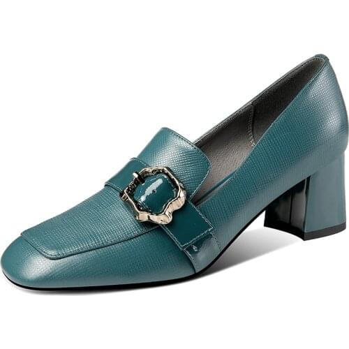 Spring Autumn Women Pumps Shoes High Heels Elegant Shoes Women Footwear Large Size Fashion Round Toe Mary Janes Women Shoes B17