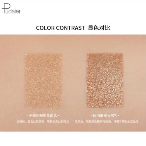 Pudaier Eye Primer Eye Base Cream Long Lasting Eyelid Primer Liquid Base Eyeshadow Base Primer Makeup Moisturzing T1562