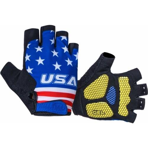 Weimostar USA Cycling Gloves Half Finger Shockproof Gel Pad bike gloves luvas para ciclismo Breathable MTB Bike Gloves