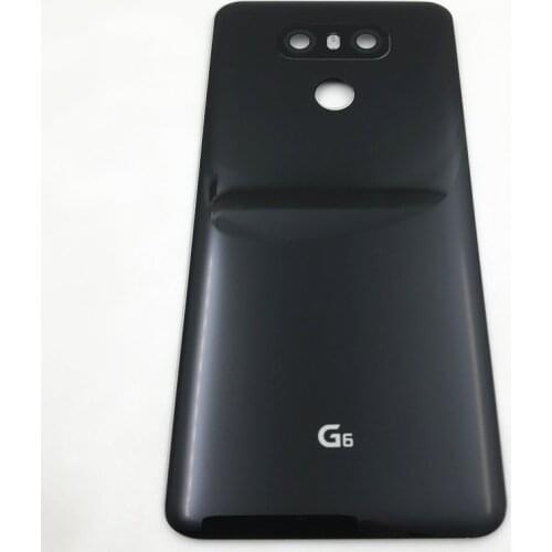 For LG G6 H870 LS993 US997 VS998 Housing Glass Battery Back Cover Rear Cover+Camera Lens