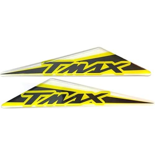 Motorcycle Emblem Badge Decal 3D Tank Wheel Logo "TMAX" Sticker For YAMAHA TMAX530 500 Silver Black Red Blue Gold