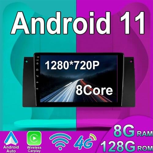 Android 10 Car Stereo Radio Multimedia Player For BMW 5 Series E38 E39 X5 E53 M5 RADIO touch screen auto stereo No DVD Player