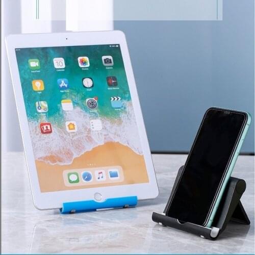 Phone Holder Desk Stand Mobile Tablet Tripod Mount Support For iPhone Xsmax Huawei P30 Xiaomi Plastic Foldable Desk Holder
