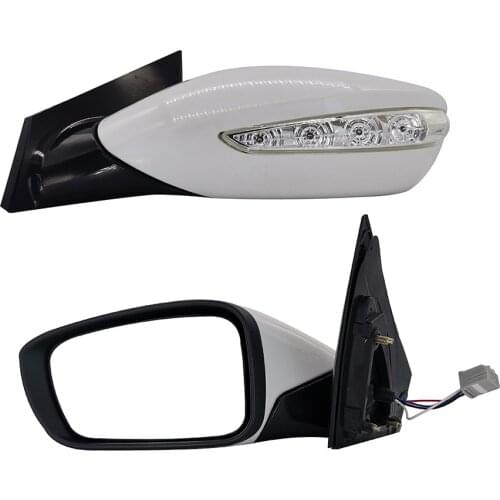 Applicatable To Hyundai Sonata 2012 Glass Electronic Adjustment With Indicator Auto Car Door Rear View Mirror Without Painting