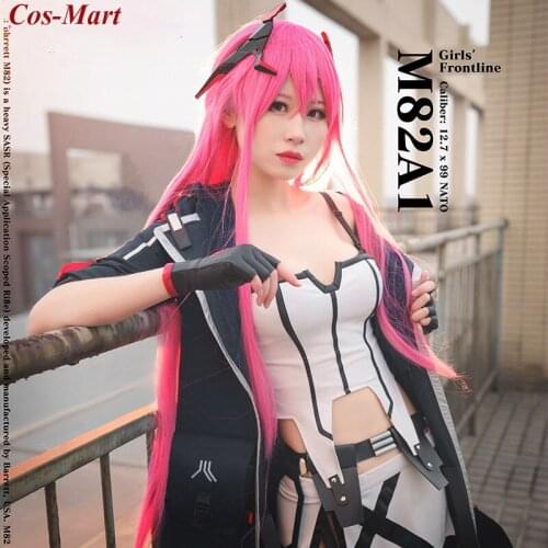 Game Girls Frontline M82A1 Cosplay Costumes Big Boss Fashion Combat Uniform Female Halloween Party Role Play Clothing S-XL