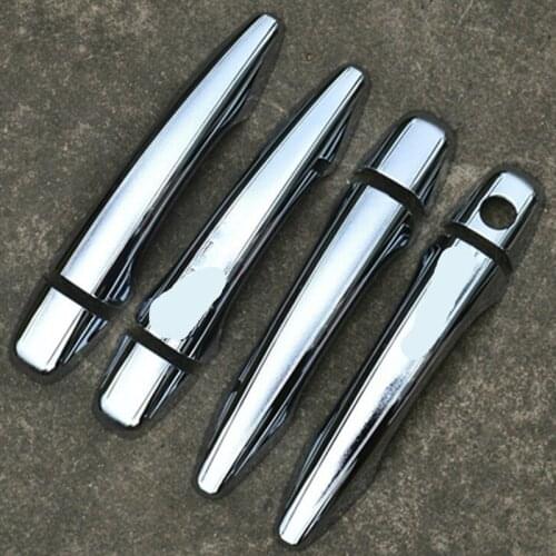 Car Door Handle Cover Exterior Accessories Car Decoration Modification Accessories For Citroen Elysee Peugeot 301 2014-2016