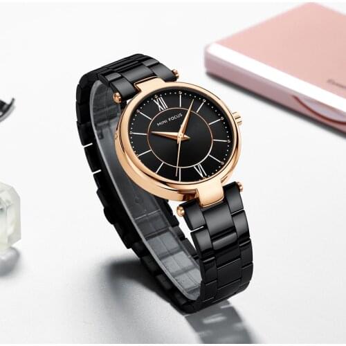 MINI FOCUS Brand Luxury Women Watches Casual Fashion Waterproof Women Watch for Ladies Dress Quartz Wrist Watch Relogio Feminino