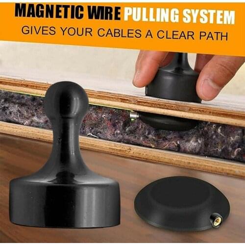 Magnetic Cable Fishing Tool Kit magnetic Threader Professional Snap Wire Puller Guider Cable Running Tool for Wire Fishing