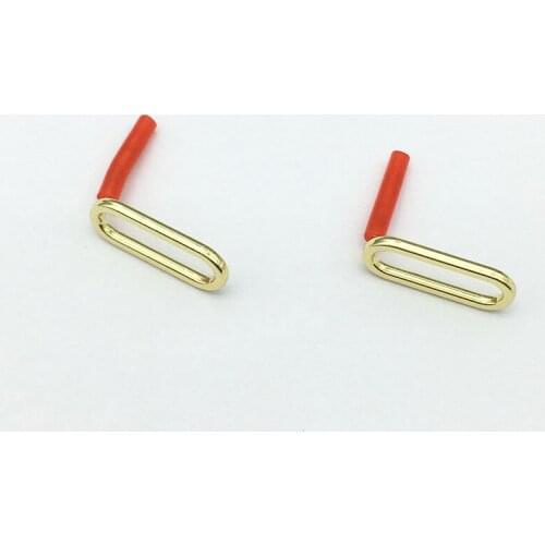 New Arrival! 19x7mm 100pcs Zinc Alloy Oval Ear Stud for Handmade Earring DIY Parts,Jewelry Accessories Findings & Component