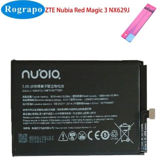 Original 5020mAh Li3949T44P6h996644 Replacement Mobile Phone Battery For ZTE Nubia Red Magic 3 RedMagic 3S NX629J Cellphone