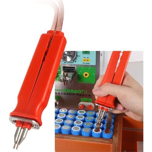 Hand-held Spot Welding Pen Adjustable Solder Pin DIY Battery Welder Pen for 709 Series Spot Welding Machine Accessories
