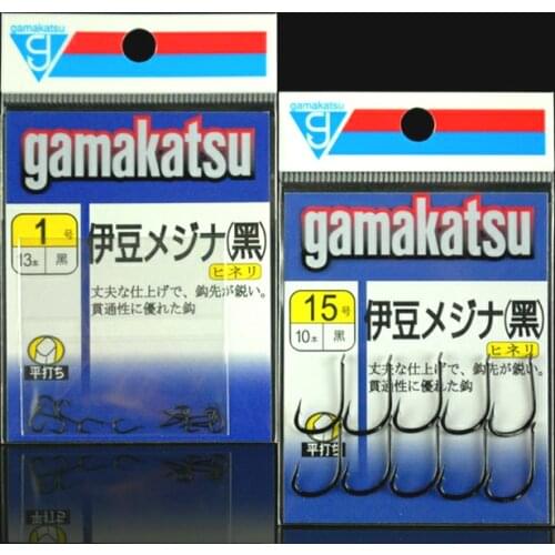 Gamakatsu C1IZ2 High Carbon Steel Fishhook Sharpened Ultra Point Barbed Hooks Stream Sea Pesca Carp Fishing Lure Tackles