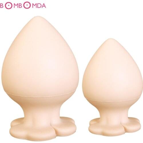 Sex Shop Soft Silicone Anal Dildo Butt Plug Prostate Massager Adult Gay Products Anal Plugs Beads Erotic Sex Toys for Men Women