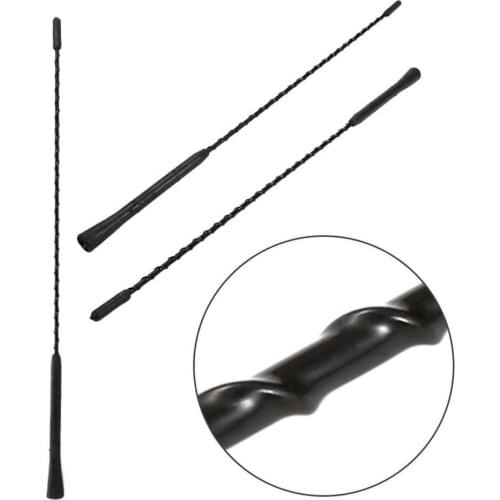 16" Universal Car Antenna Radio AM/FM Roof Mast Long Whip style Antena
