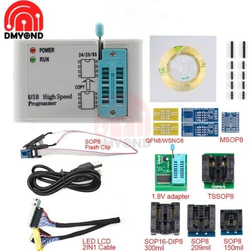 EZP2019 High Speed SPI FLASH Programmer USB SPI Programmer Better Than EZP2013 EZP2010 2011 Support 24 25 93 EEPROM Flash Bios