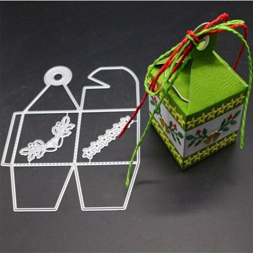 YINISE SCRAPBOOK Metal Cutting Dies For Scrapbooking Stencils FLOWER LACE BOX DIYPAPER Album Cards Making Embossing Die CUT Cuts