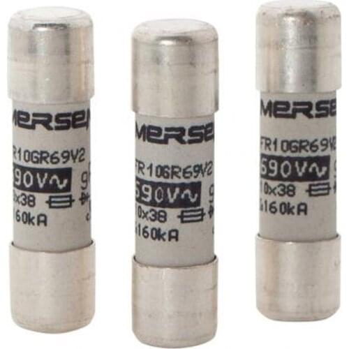 10PCS FR10GG50V25 25A 500V Ferrule fuse-links for the Transformer Overload and Short-circuit Protection