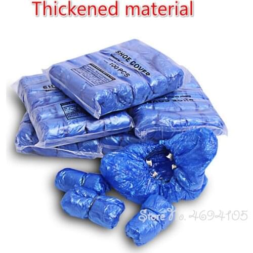 100pcs Thickened Cover for Automatic Shoe Cover Machine Only Shoe Cover No Machine Plastic Shoe Covers