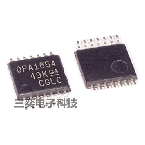 Free Shipping 10pcs/lot OPA1654AIPW OPA1654AIPWR OPA1654 TSSOP-14 new stock