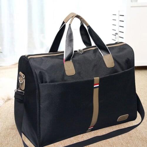 Suitcase On Wheels Of Travel Bag Short Haul Oxford Cloth Solid Messenger Bag Portable Large Capacity Travel Bag 2021 NEW