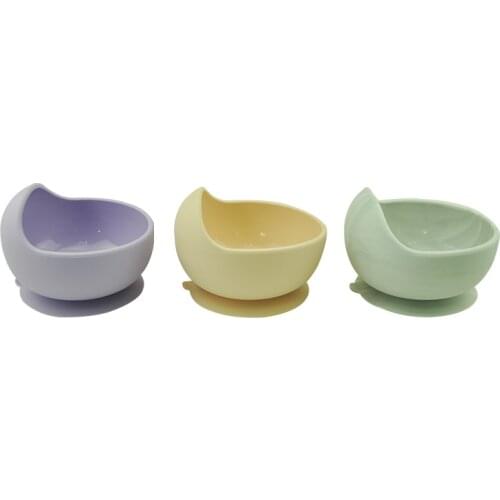 Baby Silicone Childrens Dishes Dining Plate Top For Feeding BPA Free Tableware Fruit Platos Children Baby Feeding Dinner Bowl