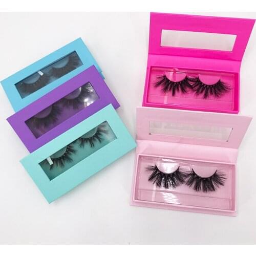 Candy lashes box magnetic eyelashes packing full stirp lashes custom private label logo popular case