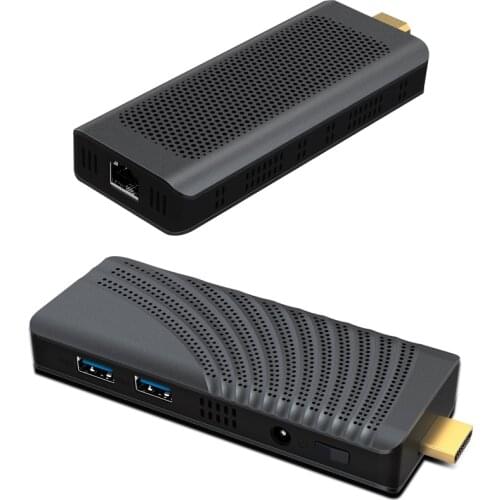 T6 PRO Mini TV Stick Intel Gemini Lake J4125 Windows 10 OS DDR4 6GB RAM 128GB ROM 1000M RJ45 2.4G 5GWiFi Bluetooth Mini PC