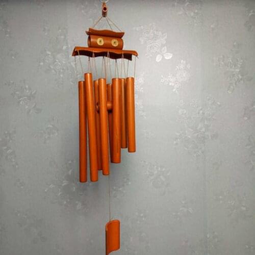 Coin Feng Shui ornaments bamboo wind chimes bamboo wind chimes garden decoration