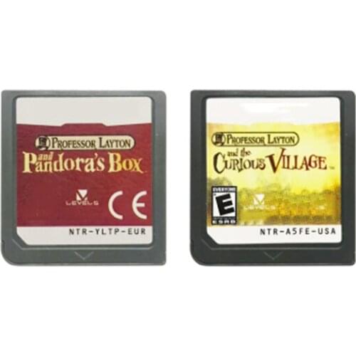 Superior Game Cartridge Console US Version Memory Card for Nintendo DS 3DS 2DS Professor Layton Series