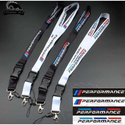 Lanyard for Car Keys ID Holders Cell Phone Neck Straps car keychain Performance For BMW E46 F30 E90 E60 F20 F10 E36 E39 E87 G30