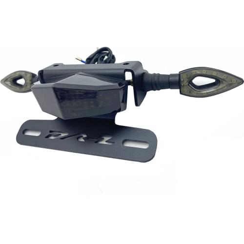 LED License Plate Holder Brake Lights Turn Signal For Suzuki DRZ 400 S / DRZ400SM 2005-2020