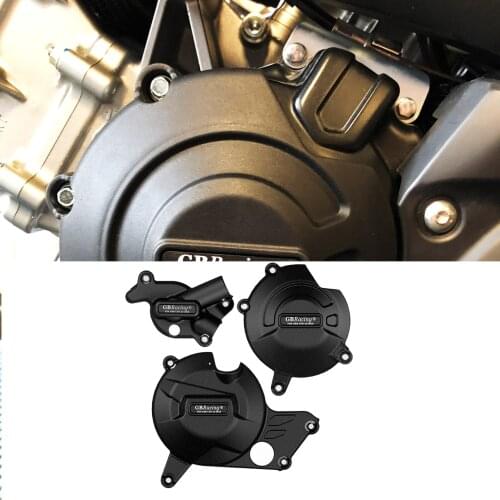 Motorcycle Secondary Engine Cover Set Case for GBRaing for Suzuki SV650 2015-2019