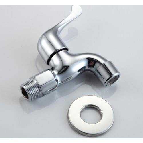 1pc Modern Fashion Garden Brass Lengthen Fast open faucet /washing machine Cold Water Faucet /Mop Pool Taps