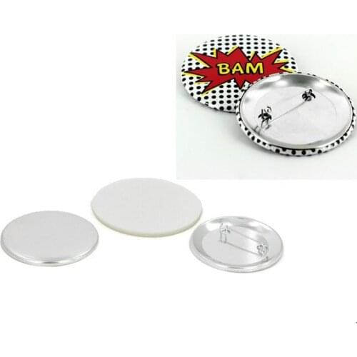 100 sets of personalized custom tinplate badges badges custom badges (iron bottom)